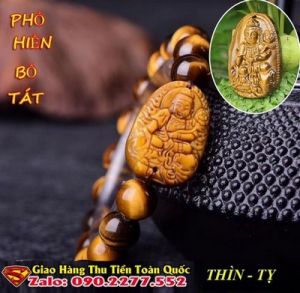 Vòng Tay Phật Bản Mệnh Tuổi Canh Thìn 2000  ( Phật Bản Mệnh Phổ Hiền Bồ Tát )