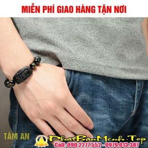 Vòng Tay Phật Bản Mệnh Tuổi Mão ( Mặt Dây Chuyền Văn Thù Bồ Tát) 【Đeo Máy Mắn Và Hút Tài Lộc】‎